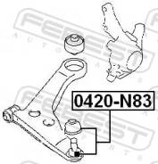      (#MR316053) 0420-N83 Febest 0420N83 