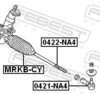 ���������� �������, ��������, ������ ����� ��� Mitsubishi Lancer, Hyundai Accent, Mitsubishi Outlander Febest 0421-NA4 0421NA4 ����