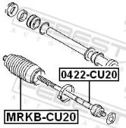 ���� ������� Febest 0422-CU20 0422CU20 ����