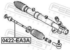 ���� ������� Mitsubishi Galant EA3/8A 1998.02-2003.07 Febest 0422EA3A ����