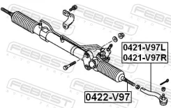 ���� ������� Hyundai 57724-2W000 Febest 0422-V97 MMC V87/88/93/97/98W (4422A036, CRKH43) �� �����! 0422V97 ����