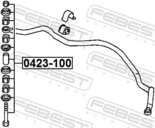 ���� ������������� Mitsubishi Lancer/Mirage CA-CE# 1991.07-1996.08 ����. Febest 0423100 ����