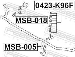 ���� ������������� �������� 0423-K96F 0423K96F Febest Febest 0423K96F 0423K96F ����