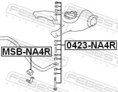 ���� ������������� 0423-NA4R Febest 0423NA4R ����