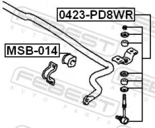 ���� ������������� | ��� ����/��� | Febest ������� 0423PD8WR | �������� �� ��, ������, 5 ����� | �������� �� 12 ��� | ������ � ������� | ������� 0423P...