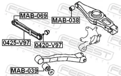 ���� ���������� � ������� | ��� ����/��� | Febest 0425V97 0425V97 ����