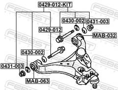 ���� � ������������ | ����/��� | Febest 0429012KIT 0429012KIT ����