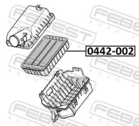 ������ ��������� 0442-002 Febest 0442-002 0442002 ����