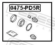 ����������� �������� ���������� ������� (�� ���� �������) | ��� ����/��� | Febest 0475PD5R 0475PD5R ����