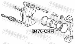 ������� �������� MMC MB699475 Febest 0476-CKF CS2/5A/W CQ1/2/5a CJ1/2A CK1/2/8A, FR, ������ �������� 0476CKF ����