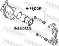 ������� �������� ���������� ��������� d54 Febest 0476DA1F 0476DA1F ����