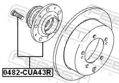 ������� ����. � ����� [� ABS] Febest 0482-CUA43R 0482CUA43R ����