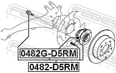   Febest 0482-D5RM 0482D5RM 