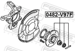 ������� | ����� ����/��� | Febest 0482-V97F 0482V97F ����