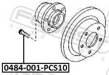   10 .   Febest 0484001PCS10 0484001PCS10 