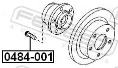 ������� ��������, Caliber, Febest 0484001 Febest 0484001 ����