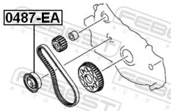 ����� ����� 0487-EA ���� ���������������� (GT90700/GT10072/GT10070/HE 890 037/MD352473/JPU55-002B-1) 0487EA ����