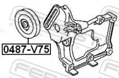 ����� �������� ����� ������������ �������� Febest 0487V75 0487V75 ����