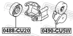 ���������� ���������� ����� MN149179 ���:0490-CU5W Febest 0490-CU5W 0490CU5W ����