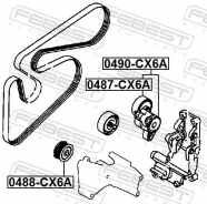 ���������� ����� | ����/��� | Febest 0490CX6A 0490CX6A ����