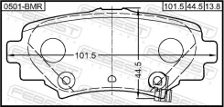 ������� ��������� | ��� ����/��� | Febest ������� 0501BMR | �������� �� ��, ������, 5 ����� | �������� �� 12 ��� | ������ � ������� | ������� 0501BMR...