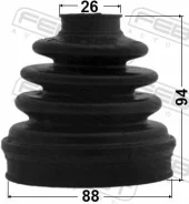 ������� ����� Mazda 3 BK 2003-2011 �����. (�����. ) Febest 0515BL23MT ����