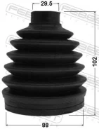 ������� ���� �������� �������� pvc 88x102x29.5 | ����/��� | Febest 0517PBT50 0517PBT50 ����