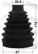 ������� ���� �������� �������� pvc 87x118x28.5 | ����/��� | Febest 0517PCX7 0517PCX7 ����
