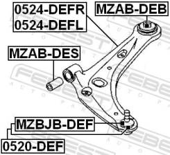      / CBMZ-49 0520-DEF Febest 0520DEF 