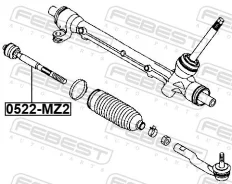 ���� ������� VAZ LADA Vesta (2015) [178Febest0522MZ2] 0522MZ2 ����