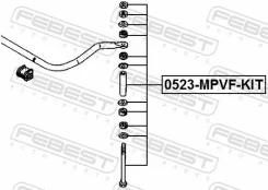 ���� ������������� 4wd | ����� ����/��� | Febest 0523-MPVF-KIT 0523MPVFKIT ����