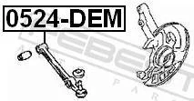 ����� ������ | ����� ����/��� | Febest 0524DEM 0524DEM ����