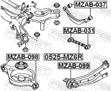 ���� ������ ���������� ������������ Febest 0525MZ6R 0525MZ6R ����