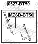 ����� Mazda BT-50 UN 2006-2012 ����������� Febest 0527BT50 ����