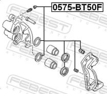 ����������� �������� ���������� ��������� (�� ��� �������) Febest 0575BT50F 0575BT50F ����