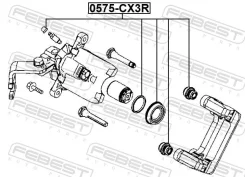 ����������� �������� ���������� ���� Mazda CX-3 2015-2018 0575-CX3R ����� ����� 0575CX3R ����