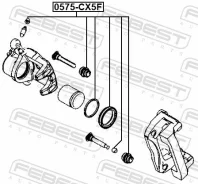 ����������� ������ �������� Mazda CX-5 KE 2011- 0575-CX5F ����� ����� 0575CX5F ����
