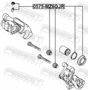 ����������� ���� �������� Mazda 6 GJ 2012- 0575-MZ6GJR ����� ����� 0575MZ6GJR ����