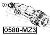 ������� ��������� ������� ������, ����� ��� Mazda 2, Mazda 3 Febest 0580-MZ3 0580MZ3 ����