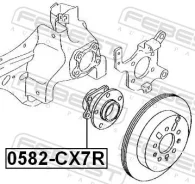 ������� ������ Febest 0582-CX7R 0582CX7R ����