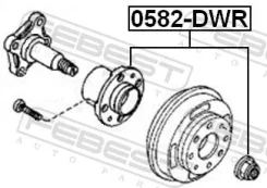 ������� ������ ������, ����� ��� Mazda MX-5, Mazda 121 II, Mazda Demio Febest 0582-DWR 0582DWR ����