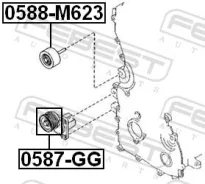 ����� �������� Febest 0587GG 0587GG ����