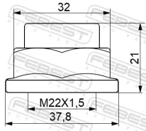 ����� ������� ������ ��� Mazda 626, Mazda 323, Mazda 6 febest 0598-nhub01 0598NHUB01 ����