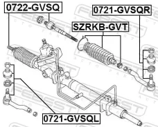 ������� ���������� 0721-Gvsqr (HT 842 204/48810-65D00/67D00/CES 16R/SE-7591R) 0721GVSQR ����
