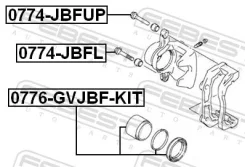 ������������ �������� Suzuki 55192-50J00 Febest 0774-JBFL TD54V TDA4V TDB4V LOW FR, ������ �������� 0774JBFL ����