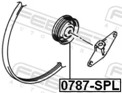 ����� �������� ����� ������������ Febest 0787SPL 0787SPL ����