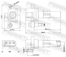������� ��������� 22433-AA531 Subaru Legacy B13 2003.01-2009.04 [JP] 08640003 ����