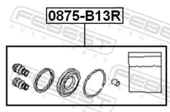 ����������� �������� ���������� ������� (�� ��� �������) ��� ����/��� Febest [0875B13R] 0875B13R ����