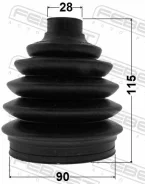 ������� ���� �������� �������� pvc 90x115x28 | ����/��� | Febest 1017PV250 1017PV250 ����