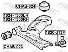 ����� �������� ������ Chevrolet Cobalt (2012) [178Febest1024T300RH] 1024T300RH ����